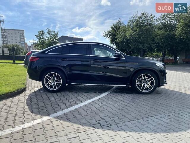 Черный Мерседес GLE-Class Coupe, объемом двигателя 3 л и пробегом 83 тыс. км за 49000 $, фото 3 на Automoto.ua