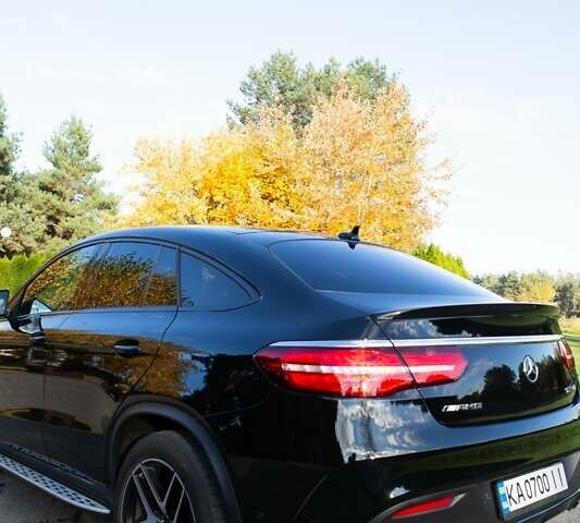 Черный Мерседес GLE-Class Coupe, объемом двигателя 3 л и пробегом 137 тыс. км за 47777 $, фото 12 на Automoto.ua