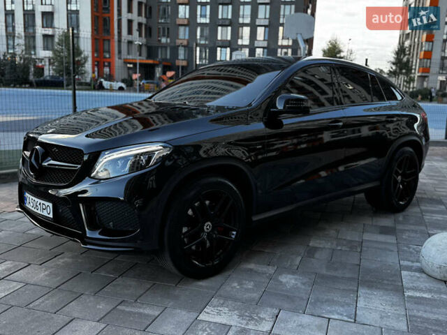 Черный Мерседес GLE-Class Coupe, объемом двигателя 3 л и пробегом 237 тыс. км за 45900 $, фото 3 на Automoto.ua