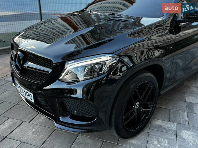 Черный Мерседес GLE-Class Coupe, объемом двигателя 3 л и пробегом 237 тыс. км за 45900 $, фото 6 на Automoto.ua