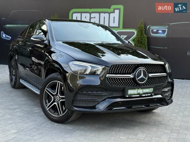 Черный Мерседес GLE-Class Coupe, объемом двигателя 2.93 л и пробегом 90 тыс. км за 74000 $, фото 1 на Automoto.ua