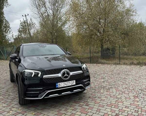 Черный Мерседес GLE-Class Coupe, объемом двигателя 1.99 л и пробегом 115 тыс. км за 82000 $, фото 1 на Automoto.ua