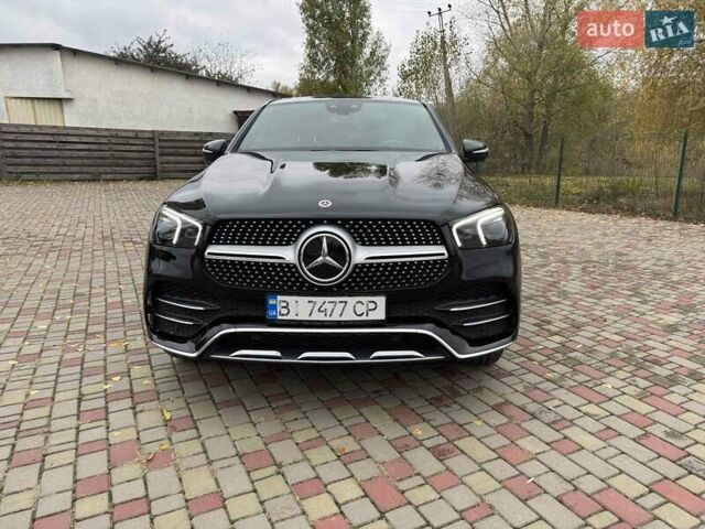 Черный Мерседес GLE-Class Coupe, объемом двигателя 1.99 л и пробегом 115 тыс. км за 82000 $, фото 2 на Automoto.ua