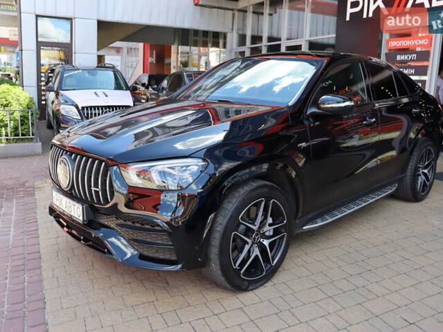 Черный Мерседес GLE-Class Coupe, объемом двигателя 3 л и пробегом 29 тыс. км за 113900 $, фото 1 на Automoto.ua