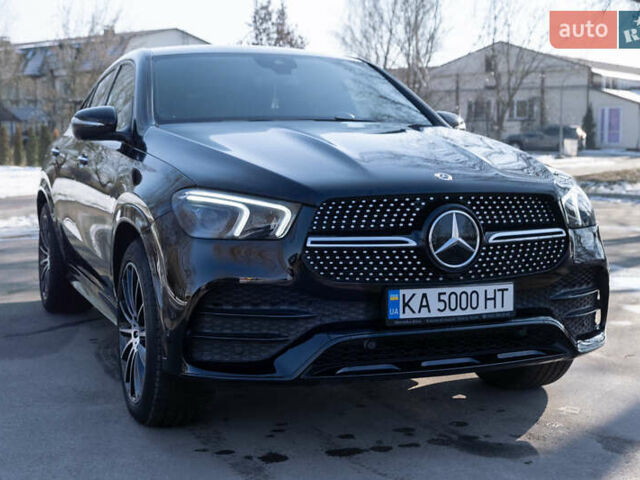 Черный Мерседес GLE-Class Coupe, объемом двигателя 1.95 л и пробегом 15 тыс. км за 89500 $, фото 3 на Automoto.ua
