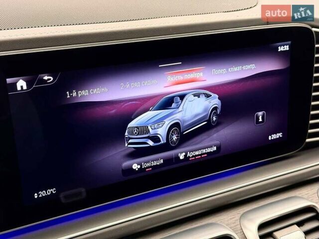 Черный Мерседес GLE-Class Coupe, объемом двигателя 3 л и пробегом 42 тыс. км за 127700 $, фото 50 на Automoto.ua