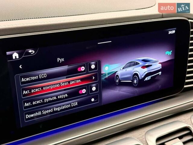 Черный Мерседес GLE-Class Coupe, объемом двигателя 3 л и пробегом 42 тыс. км за 127700 $, фото 45 на Automoto.ua