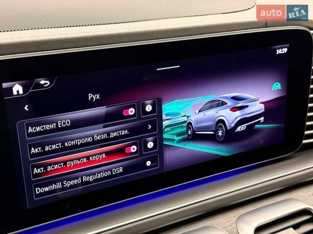 Черный Мерседес GLE-Class Coupe, объемом двигателя 3 л и пробегом 42 тыс. км за 127700 $, фото 44 на Automoto.ua