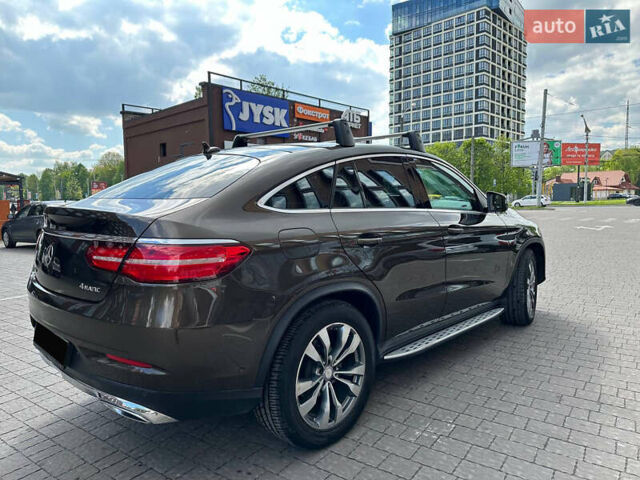 Коричневый Мерседес GLE-Class Coupe, объемом двигателя 2.99 л и пробегом 207 тыс. км за 38400 $, фото 8 на Automoto.ua