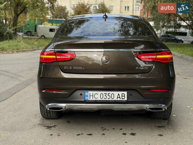 Коричневый Мерседес GLE-Class Coupe, объемом двигателя 2.99 л и пробегом 213 тыс. км за 36900 $, фото 10 на Automoto.ua