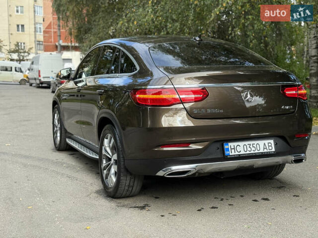 Коричневый Мерседес GLE-Class Coupe, объемом двигателя 2.99 л и пробегом 213 тыс. км за 36900 $, фото 9 на Automoto.ua