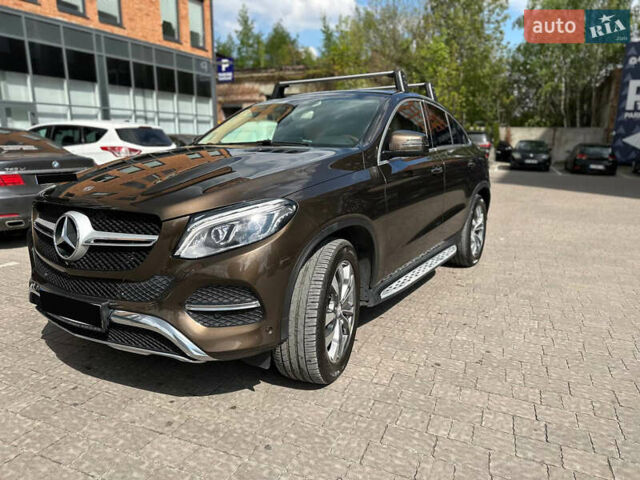 Коричневый Мерседес GLE-Class Coupe, объемом двигателя 2.99 л и пробегом 207 тыс. км за 38400 $, фото 4 на Automoto.ua