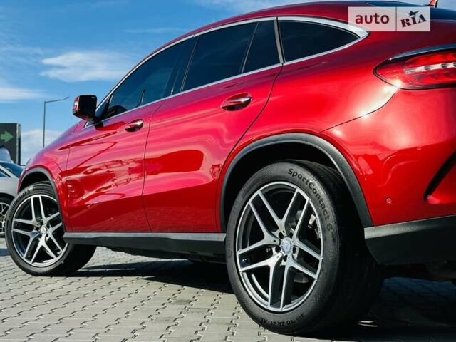 Красный Мерседес GLE-Class Coupe, объемом двигателя 2.99 л и пробегом 168 тыс. км за 38500 $, фото 7 на Automoto.ua
