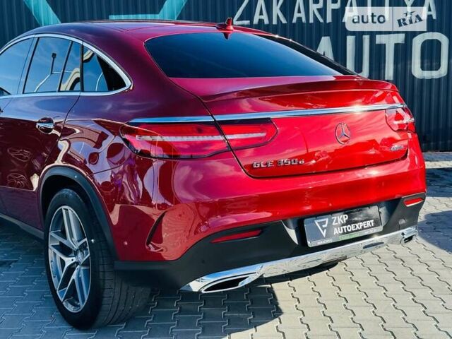 Красный Мерседес GLE-Class Coupe, объемом двигателя 2.99 л и пробегом 168 тыс. км за 38500 $, фото 41 на Automoto.ua