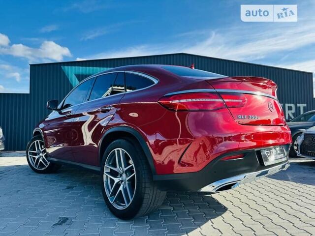 Красный Мерседес GLE-Class Coupe, объемом двигателя 2.99 л и пробегом 168 тыс. км за 38500 $, фото 47 на Automoto.ua