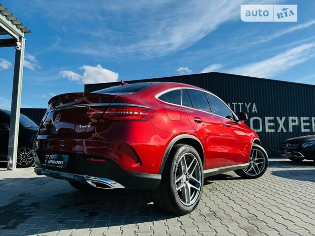 Красный Мерседес GLE-Class Coupe, объемом двигателя 2.99 л и пробегом 168 тыс. км за 38500 $, фото 54 на Automoto.ua