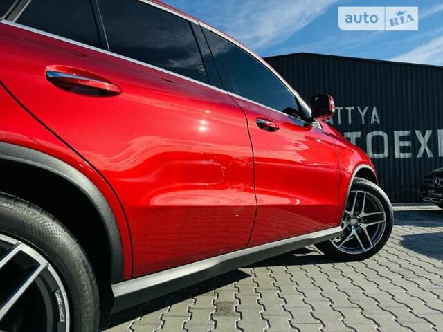 Красный Мерседес GLE-Class Coupe, объемом двигателя 2.99 л и пробегом 168 тыс. км за 38500 $, фото 55 на Automoto.ua