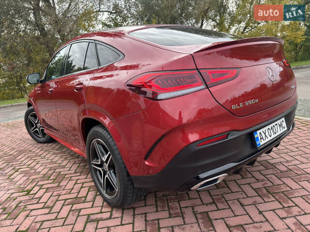 Червоний Мерседес GLE-Class Coupe, об'ємом двигуна 3 л та пробігом 48 тис. км за 76200 $, фото 24 на Automoto.ua