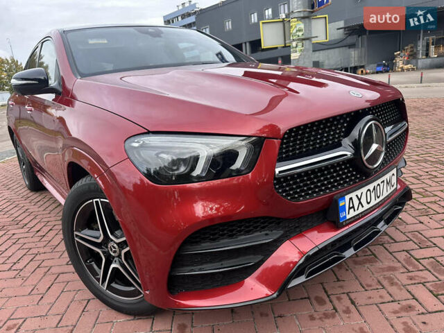 Червоний Мерседес GLE-Class Coupe, об'ємом двигуна 3 л та пробігом 48 тис. км за 76200 $, фото 5 на Automoto.ua