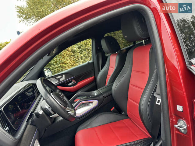Червоний Мерседес GLE-Class Coupe, об'ємом двигуна 3 л та пробігом 48 тис. км за 76200 $, фото 27 на Automoto.ua