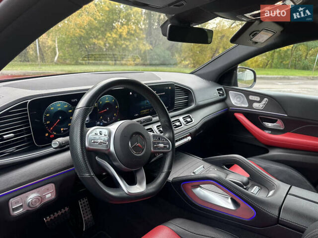 Червоний Мерседес GLE-Class Coupe, об'ємом двигуна 3 л та пробігом 48 тис. км за 76200 $, фото 7 на Automoto.ua