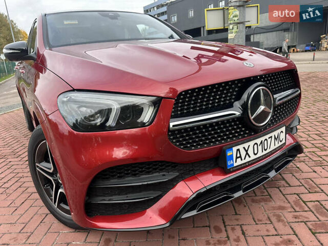 Червоний Мерседес GLE-Class Coupe, об'ємом двигуна 3 л та пробігом 48 тис. км за 76200 $, фото 25 на Automoto.ua