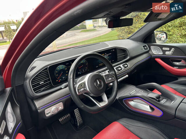 Червоний Мерседес GLE-Class Coupe, об'ємом двигуна 3 л та пробігом 48 тис. км за 76200 $, фото 14 на Automoto.ua