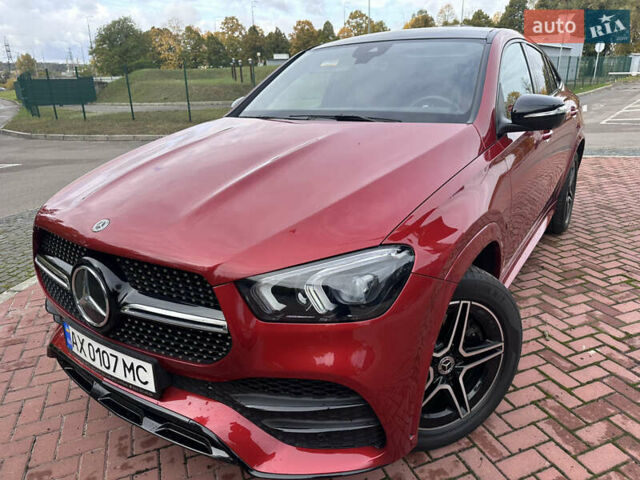Червоний Мерседес GLE-Class Coupe, об'ємом двигуна 3 л та пробігом 48 тис. км за 76200 $, фото 17 на Automoto.ua