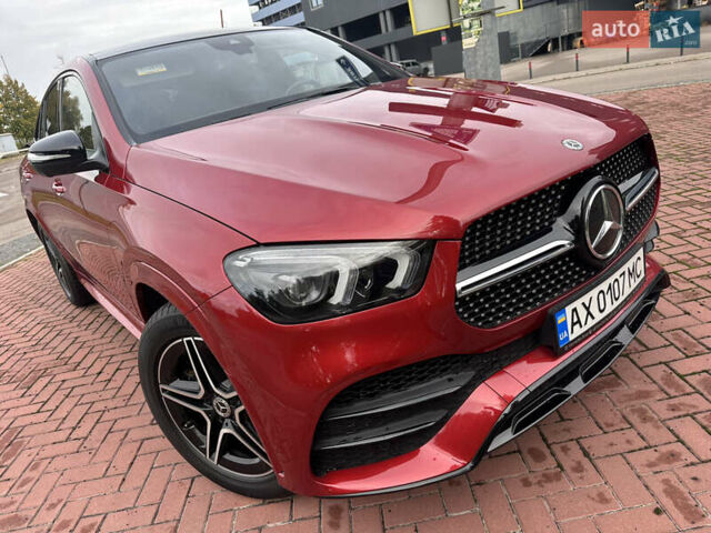 Червоний Мерседес GLE-Class Coupe, об'ємом двигуна 3 л та пробігом 48 тис. км за 76200 $, фото 23 на Automoto.ua