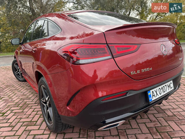 Червоний Мерседес GLE-Class Coupe, об'ємом двигуна 3 л та пробігом 48 тис. км за 76200 $, фото 4 на Automoto.ua