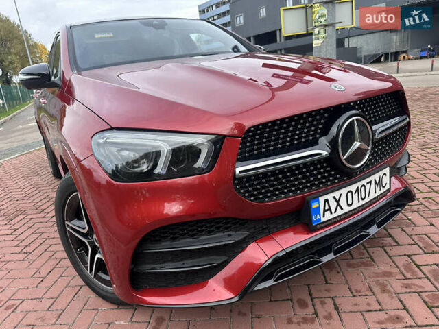 Червоний Мерседес GLE-Class Coupe, об'ємом двигуна 3 л та пробігом 48 тис. км за 76200 $, фото 6 на Automoto.ua