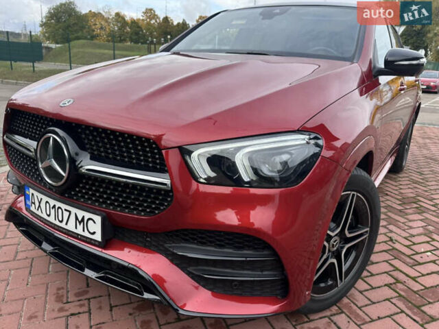 Червоний Мерседес GLE-Class Coupe, об'ємом двигуна 3 л та пробігом 48 тис. км за 76200 $, фото 28 на Automoto.ua