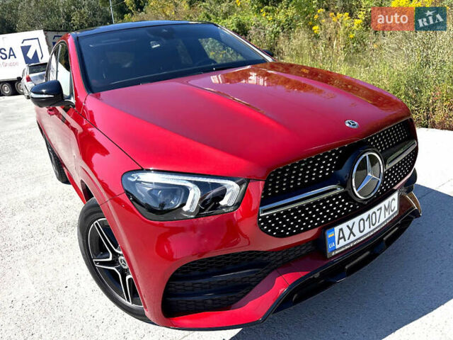 Червоний Мерседес GLE-Class Coupe, об'ємом двигуна 2.93 л та пробігом 48 тис. км за 78900 $, фото 15 на Automoto.ua
