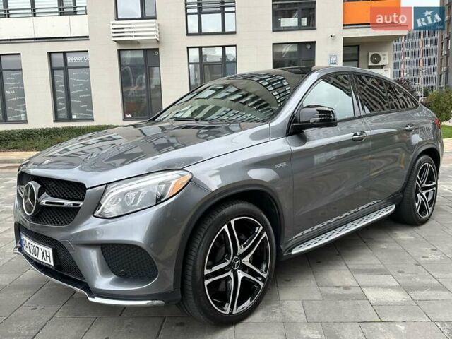 Мерседес GLE-Class Coupe 2016 у Києві на Automoto.ua Сірий Мерседес GLE-Class Coupe, об'ємом двигуна 3 л та пробігом 57 тис. км за 41500 $, фото 2 на Automoto.ua