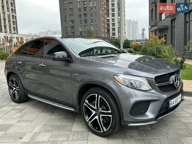 Мерседес GLE-Class Coupe 2016 у Києві на Automoto.ua Сірий Мерседес GLE-Class Coupe, об'ємом двигуна 3 л та пробігом 57 тис. км за 41500 $, фото 3 на Automoto.ua