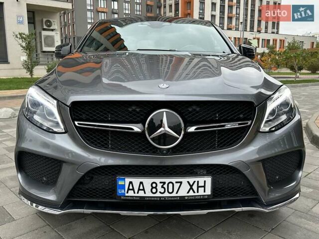 Мерседес GLE-Class Coupe 2016 у Києві на Automoto.ua Сірий Мерседес GLE-Class Coupe, об'ємом двигуна 3 л та пробігом 57 тис. км за 41500 $, фото 4 на Automoto.ua