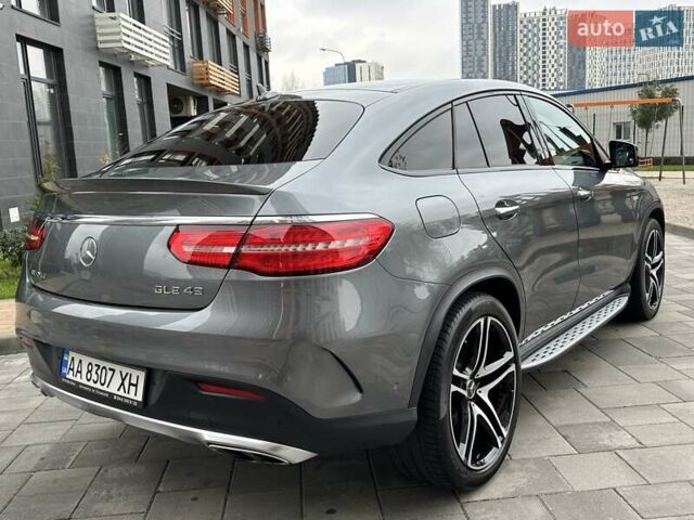 Мерседес GLE-Class Coupe 2016 у Києві на Automoto.ua Сірий Мерседес GLE-Class Coupe, об'ємом двигуна 3 л та пробігом 57 тис. км за 41500 $, фото 8 на Automoto.ua