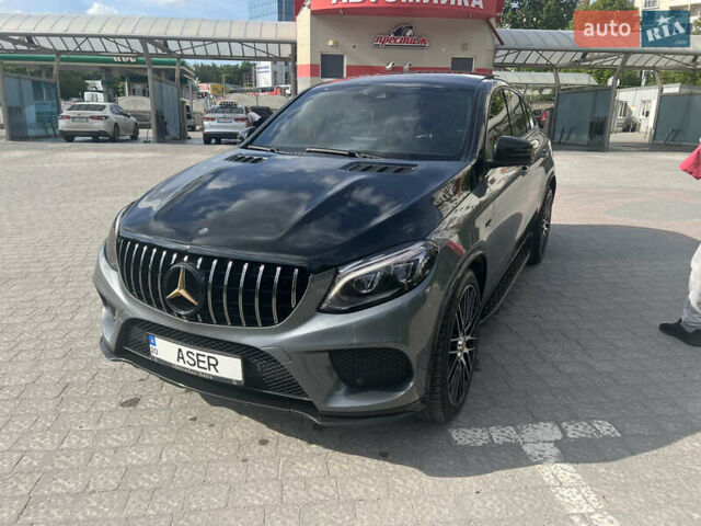 Сірий Мерседес GLE-Class Coupe, об'ємом двигуна 3 л та пробігом 149 тис. км за 35900 $, фото 12 на Automoto.ua