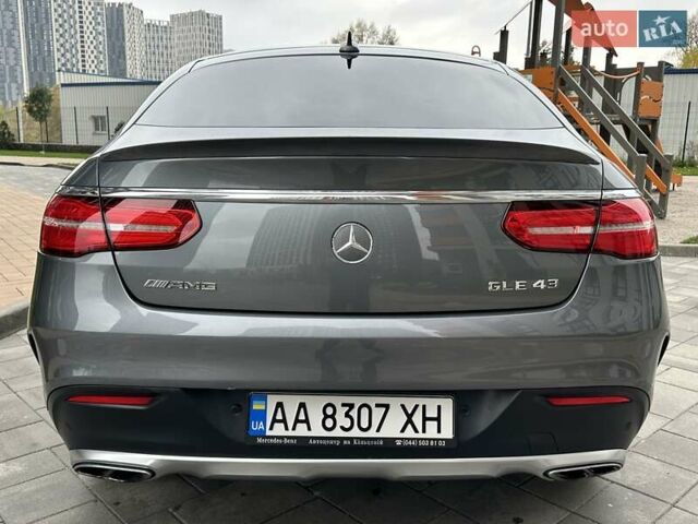 Мерседес GLE-Class Coupe 2016 у Києві на Automoto.ua Сірий Мерседес GLE-Class Coupe, об'ємом двигуна 3 л та пробігом 57 тис. км за 41500 $, фото 7 на Automoto.ua