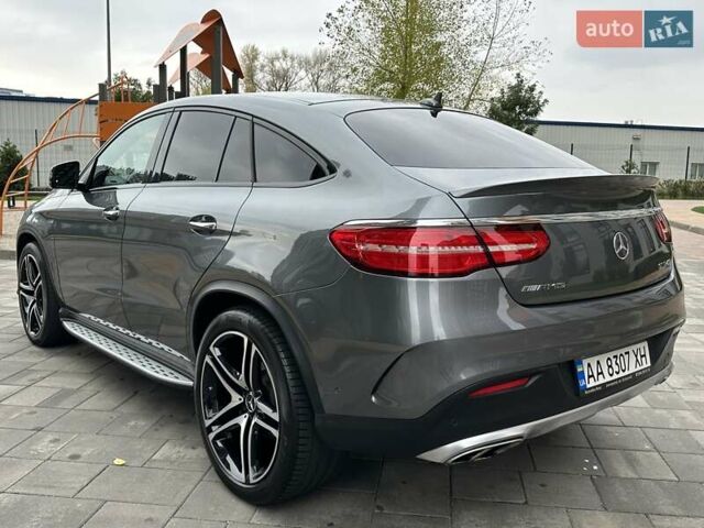 Мерседес GLE-Class Coupe 2016 у Києві на Automoto.ua Сірий Мерседес GLE-Class Coupe, об'ємом двигуна 3 л та пробігом 57 тис. км за 41500 $, фото 6 на Automoto.ua