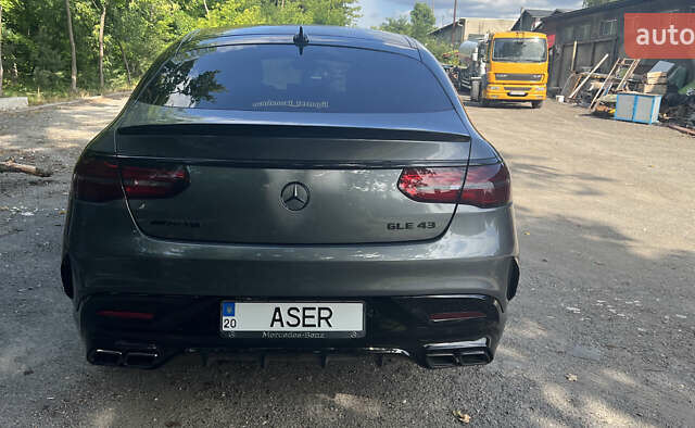 Сірий Мерседес GLE-Class Coupe, об'ємом двигуна 3 л та пробігом 149 тис. км за 35900 $, фото 2 на Automoto.ua