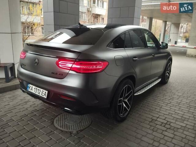 Серый Мерседес GLE-Class Coupe, объемом двигателя 3 л и пробегом 120 тыс. км за 42500 $, фото 8 на Automoto.ua