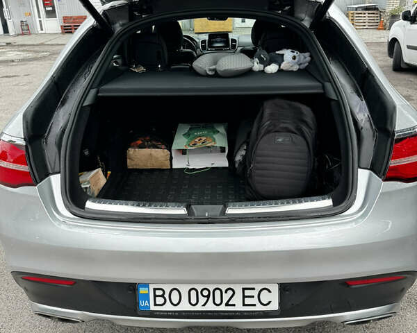 Сірий Мерседес GLE-Class Coupe, об'ємом двигуна 3 л та пробігом 254 тис. км за 34500 $, фото 17 на Automoto.ua