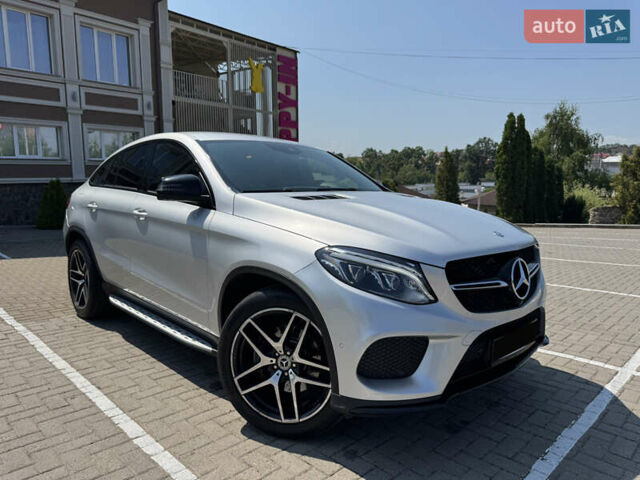 Сірий Мерседес GLE-Class Coupe, об'ємом двигуна 2.99 л та пробігом 200 тис. км за 41000 $, фото 1 на Automoto.ua
