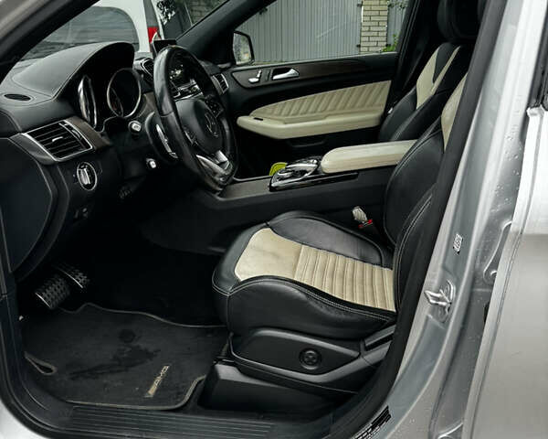 Сірий Мерседес GLE-Class Coupe, об'ємом двигуна 3 л та пробігом 254 тис. км за 34500 $, фото 12 на Automoto.ua