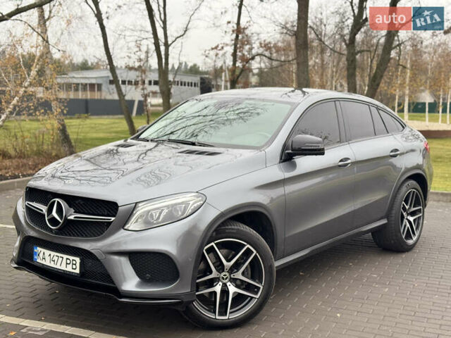 Сірий Мерседес GLE-Class Coupe, об'ємом двигуна 3 л та пробігом 78 тис. км за 45500 $, фото 7 на Automoto.ua