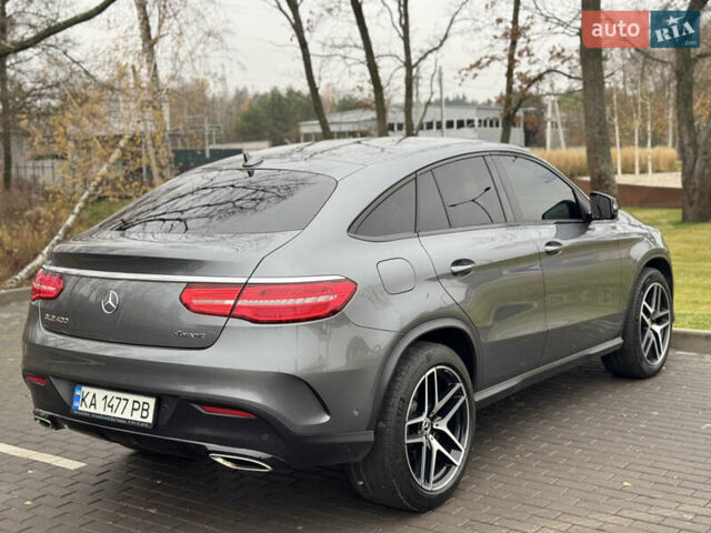 Сірий Мерседес GLE-Class Coupe, об'ємом двигуна 3 л та пробігом 78 тис. км за 45500 $, фото 10 на Automoto.ua