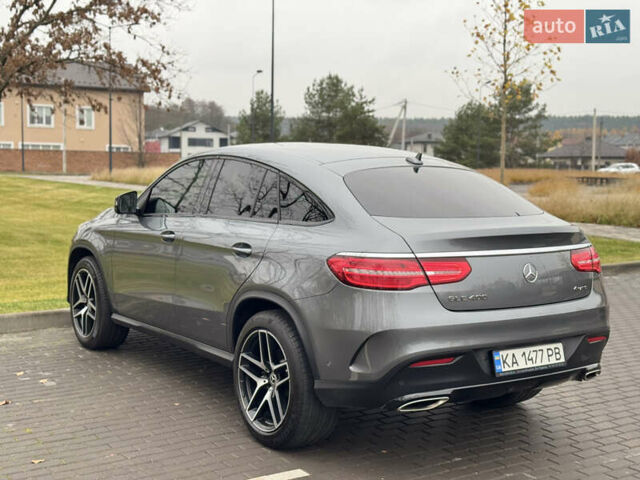 Сірий Мерседес GLE-Class Coupe, об'ємом двигуна 3 л та пробігом 78 тис. км за 45500 $, фото 9 на Automoto.ua