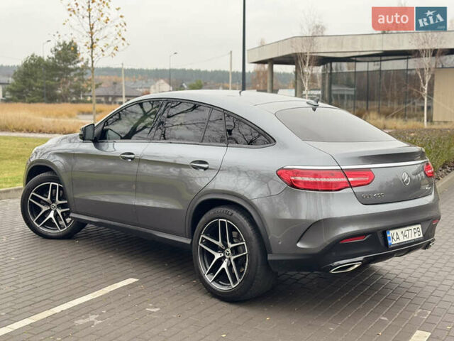 Сірий Мерседес GLE-Class Coupe, об'ємом двигуна 3 л та пробігом 78 тис. км за 45500 $, фото 6 на Automoto.ua
