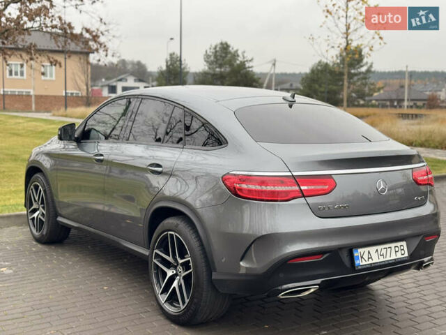 Сірий Мерседес GLE-Class Coupe, об'ємом двигуна 3 л та пробігом 78 тис. км за 45500 $, фото 14 на Automoto.ua
